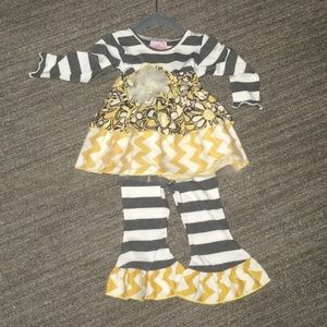 She bloom toddler outfit